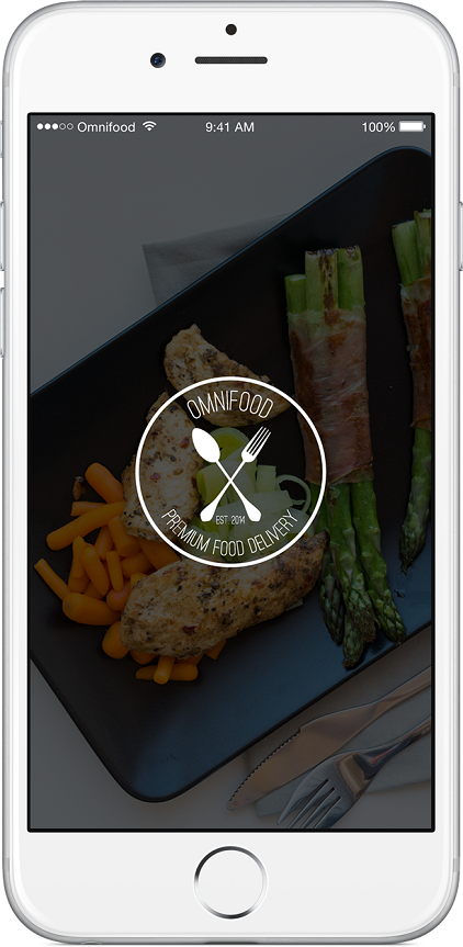 Omnifood app on iPhone