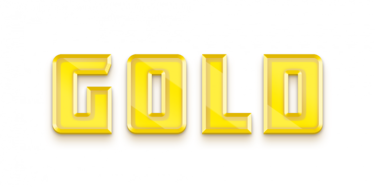 Photoshop Project 14: Gold Text Effect