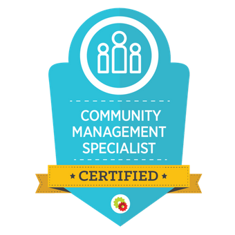 Community Management Specialist Badge