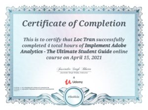 Loc Tran - Implement Adobe Analytics - The Ultimate Student Guide