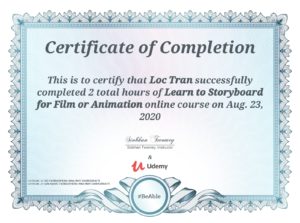 Loc Tran - Learn to Storyboard for Film or Animation