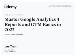 Master Google Analytics 4 Reports and GTM Basics in 2022